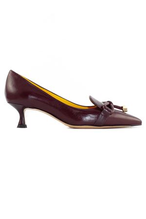 Bordeaux leather pumps MARA BINI | T230VINACCIA